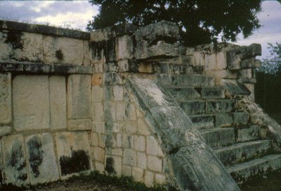 Platform of the Tigers and Eagles by Mayan
